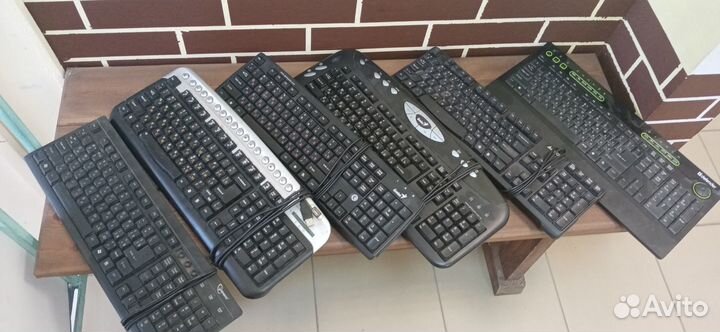 Клавиатура и мышка для компьютера USB, PS2