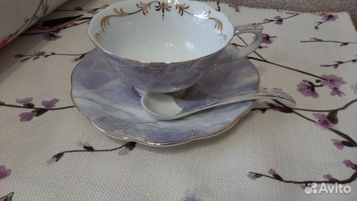 Чашка тонкий фарфор