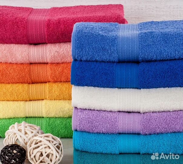 Махровые полотенца, салфетки