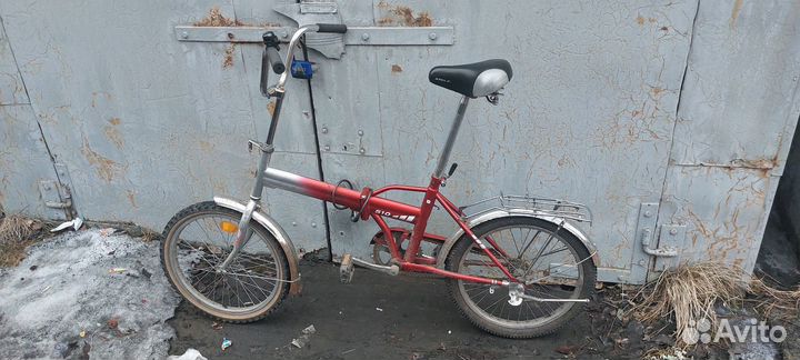 Велосипед stels складной