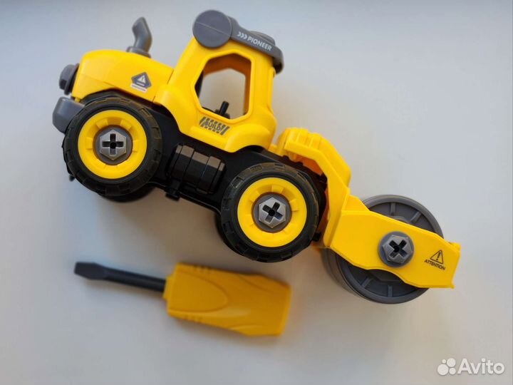 Коструктор каток с отверткой