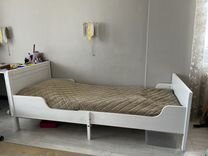 Кровать раздвижная IKEA Сундвик с дном luroy