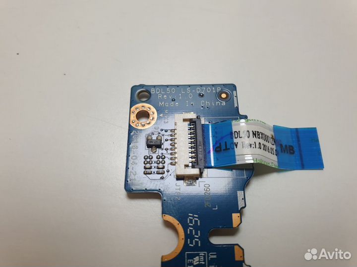 Плата тачпада HP 15-BA,15-AY,15-AF