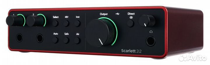 Студийный комплект focusrite Scarlett 2i2 Studio 4