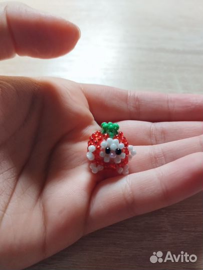 Котик из бисера