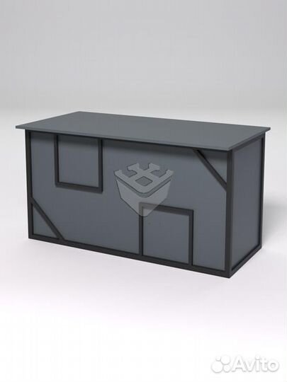 Стол рабочий офисный С-03А 