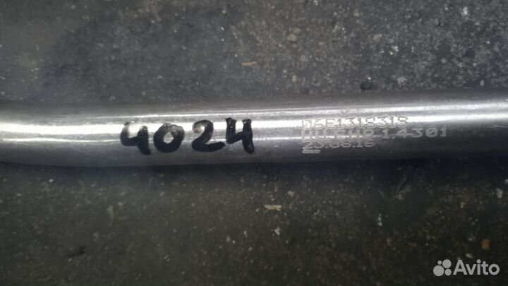 Трубка системы егр Ауди Audi A8 3,0 CRE