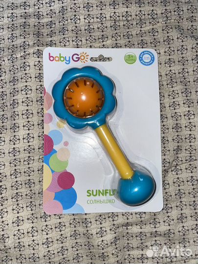 Погремушка развивающая BabyGo «Солнышко»