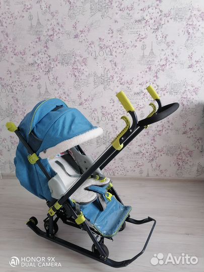 Коляска санки