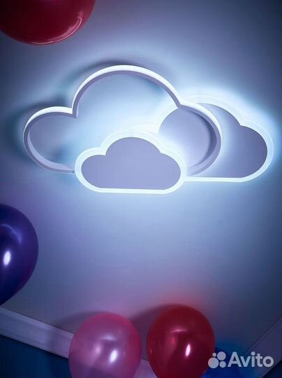 Люстра светодиодная потолочная Облако