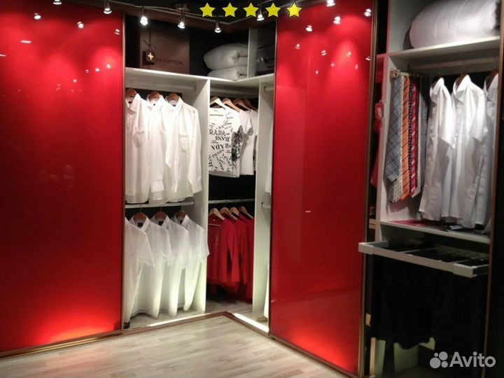 Гардеробная по вашим размерам