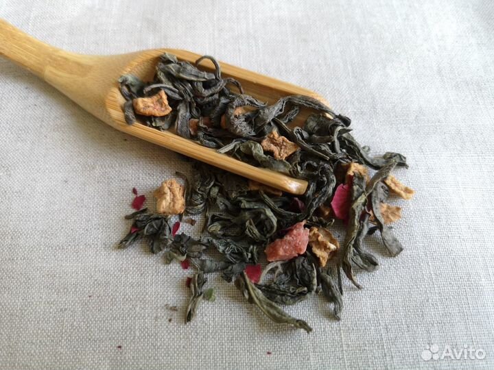 Зеленый ароматизированный чай Мятная свежесть