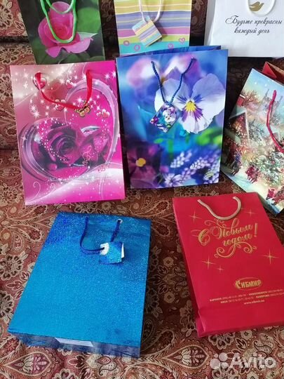 Подарочные пакеты цена за все
