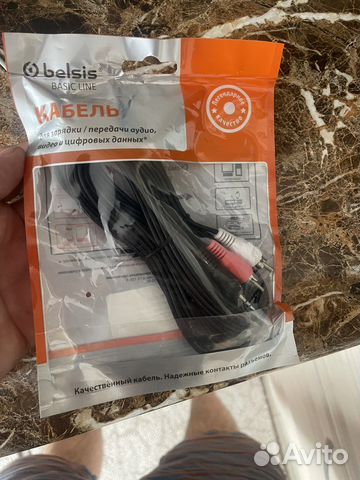 Кабель aux, видео, аудио