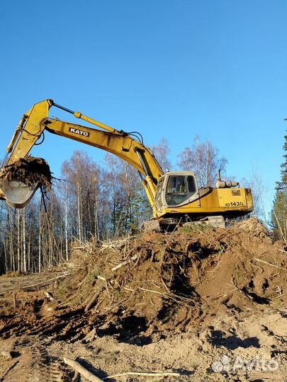 Гусеничный экскаватор Kato HD 1430 III, 2008