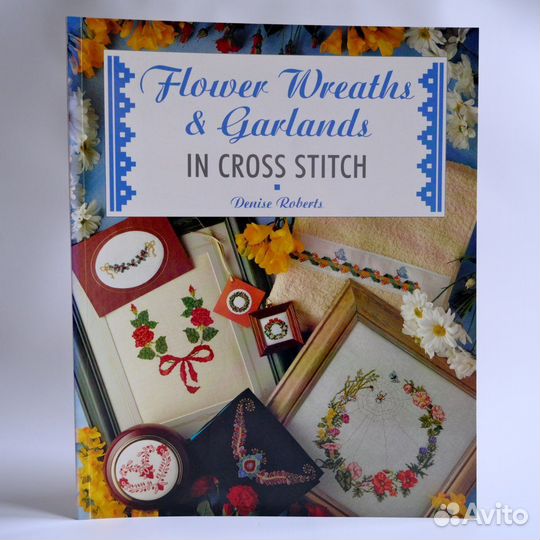 Flower Wreaths & Garlands in Cross Stitch