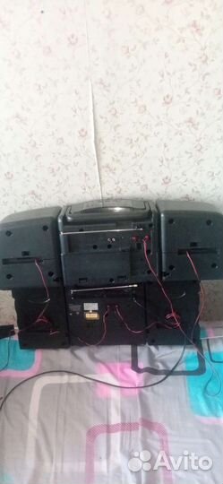 Старые магнитофоны плюс колонка panasonic