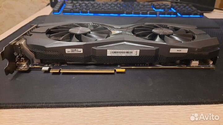 Видеокарта GTX 1080 zotac