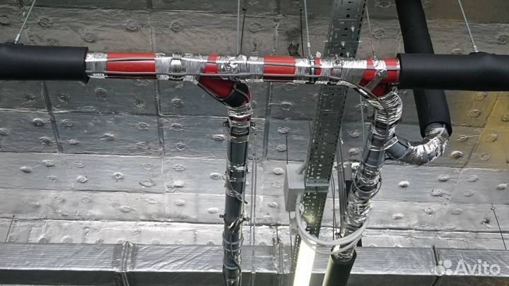 Греющий кабель для трубы 5 метров