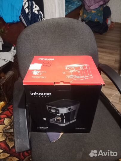 Кофеварка рожковая inhouse