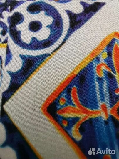 Шелк Армани с принтом