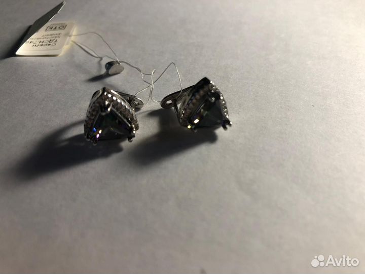 Серебреные сережки