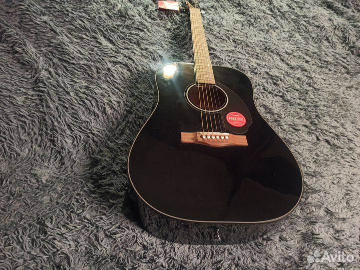 Гитара Fender CD-60S Black WN