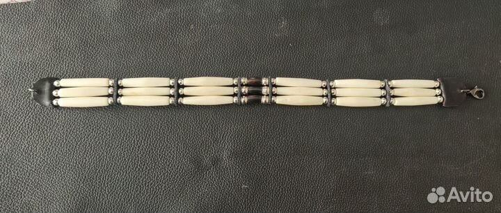 Чокер индейский из кости