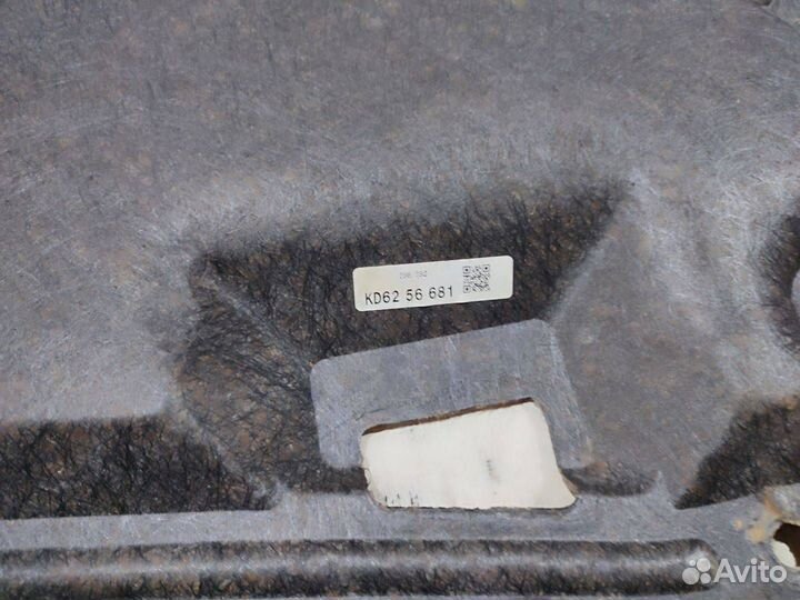 Шумоизоляция капота Mazda CX-5 KE 2013 KD6256681