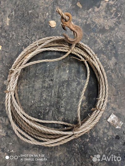 Канат стальной для лебедки