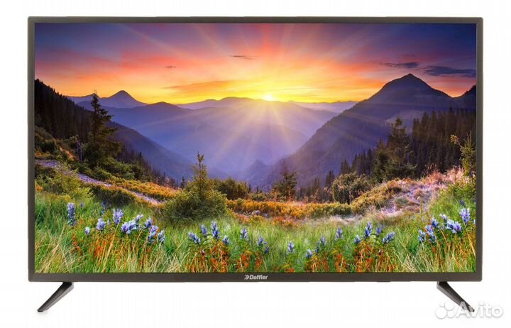 Телевизор doffler. Новый. 81 см