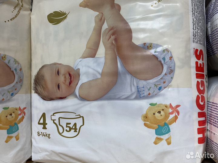 Подгузники Huggies elite soft 4 памперсы Huggies 4