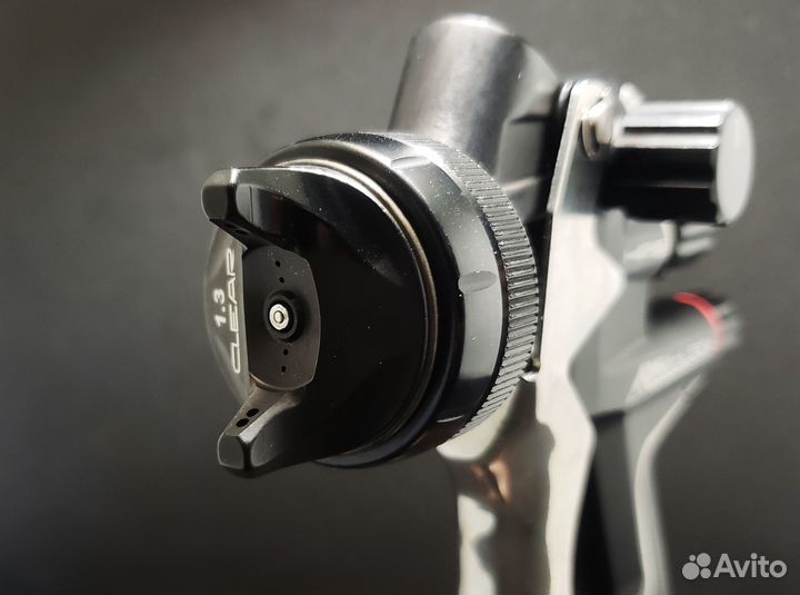 Краскопульт ANI Black clear с верхним бачком