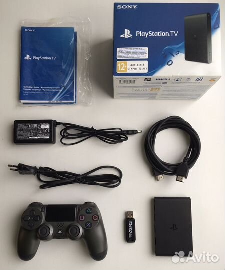 PlayStation TV прошитая 3.65 Enso + геймпад + игры