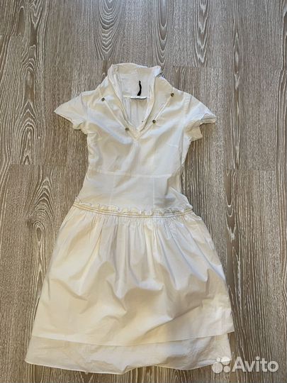 Moschino платье белое