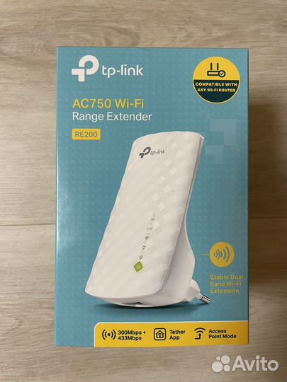 Усилитель сигнала tp-link RE200