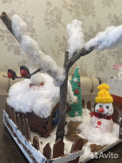 Поделка зимняя