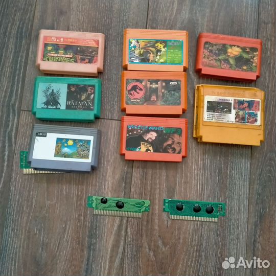 Картриджи dendy из 90х