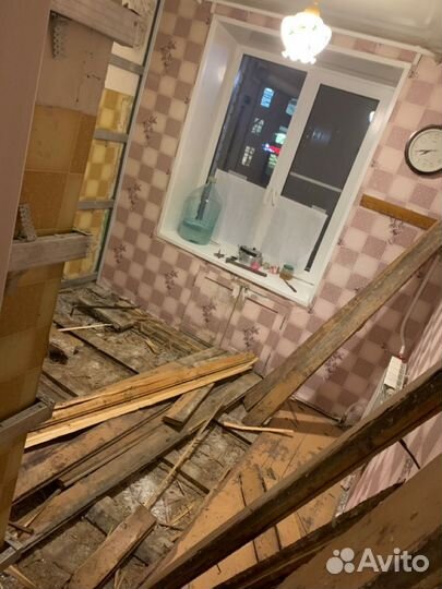 Ремонт полов, замена лаг