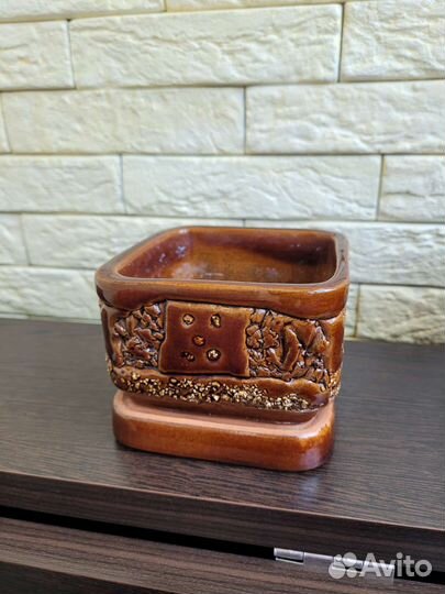 Керамические горшки для цветов бу