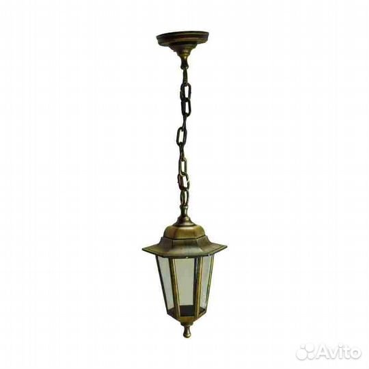 Светильник уличный Адель подвес бронза/мат.стекло