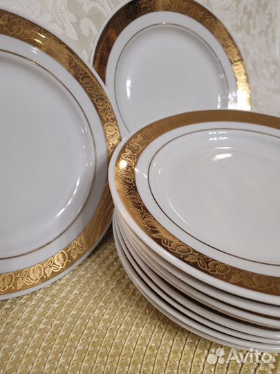 Тарелки наборы СССР вербилки зик барановка