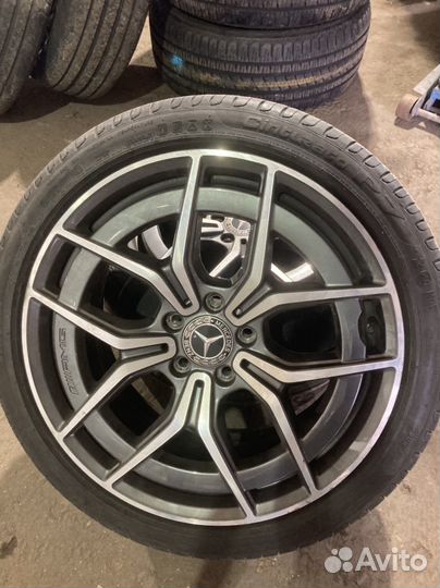 Оригинальные диски на mercedes amg r19