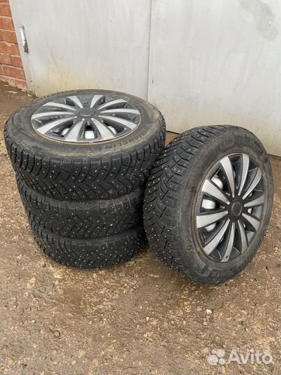 Зимние колеса R15 Rio/Solaris Мишлен в сборе