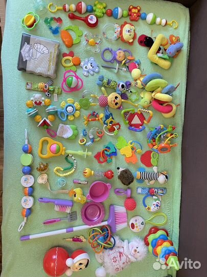 Детские развивающие игрушки пакетом
