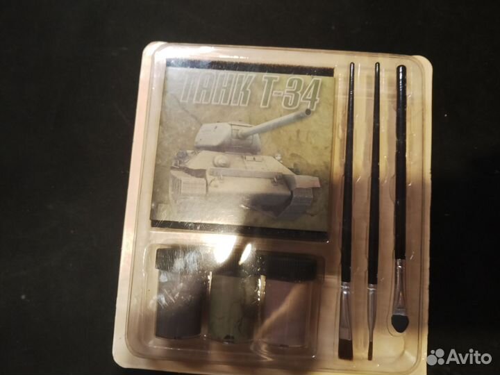 Набор для покраски + журналы Т-34-85 1:16
