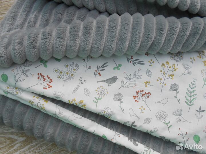 Плед-одеяло на хлопковой основе