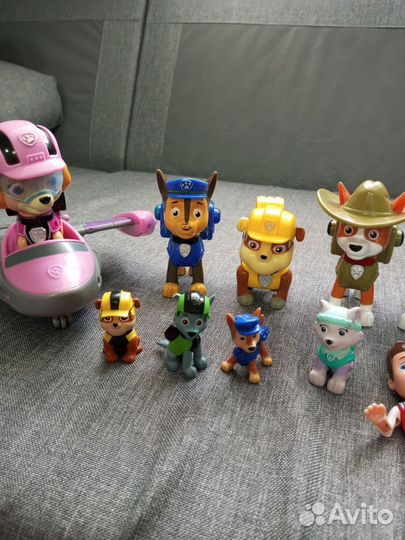 Игрушки щенячий патруль