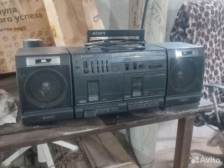 Радиоприемник sony cfs-w350l
