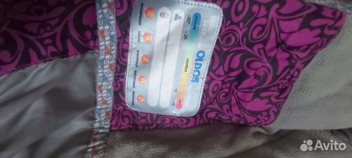 Зимний костюм для девочки